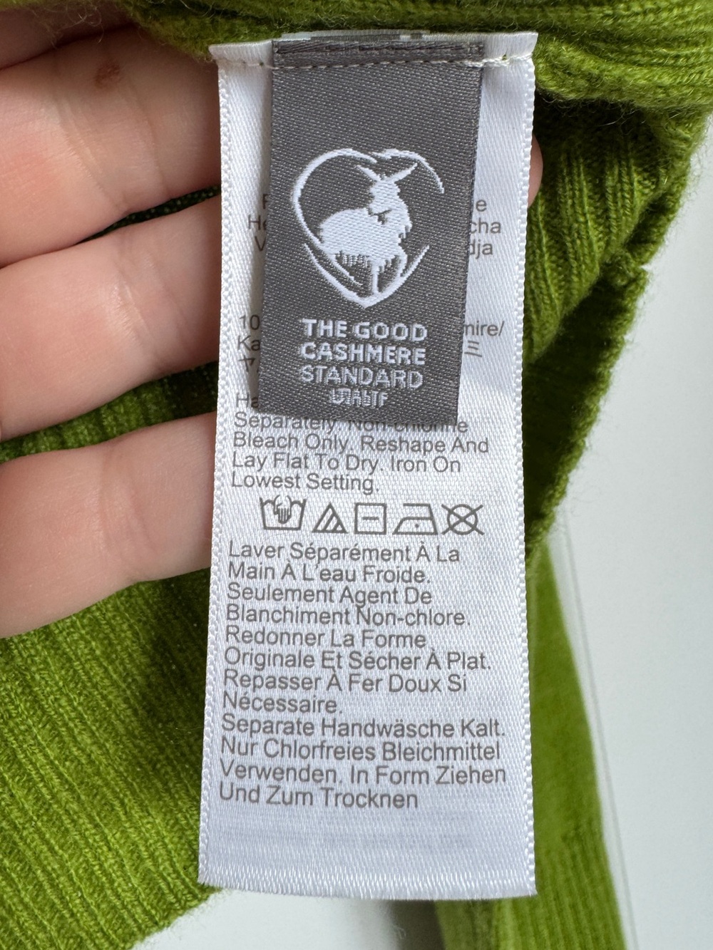 NWT J. CREW Women's Perfect Cashmere Cardigan August Peridot Size Extra Small XS - Picture 9 of 16